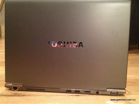 Toshiba Portege Z930 Review Geardiary