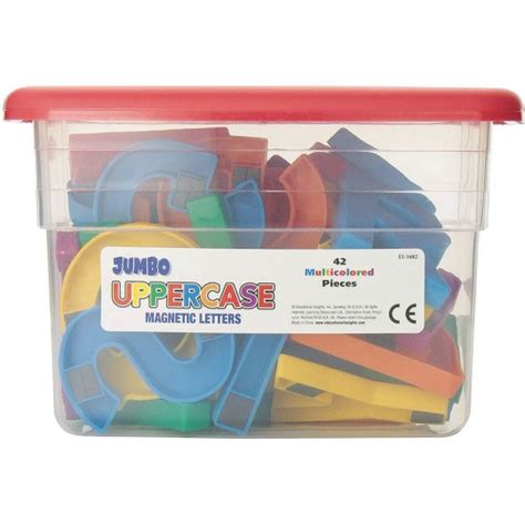 Buy Alphamagnets™ Multicolored Jumbo Uppercase Magnetic Letters Set Of