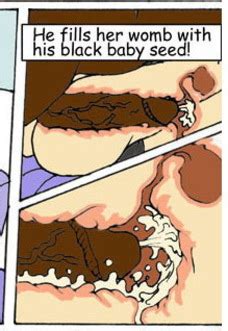 John Persons Cartoons Drawn Black Cock Cum Inside White Pussy