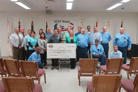 Salinas Valley State Prison Inmates Donate To Veterans Group Soledad