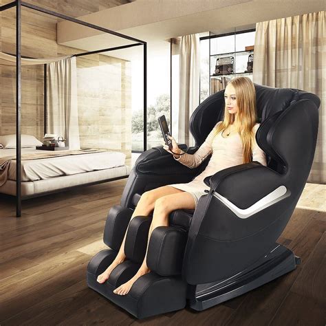 2020 Real Relax Full Body Shiatsu Massage Chair Recliner Zero Gravity Foot Rest Ebay