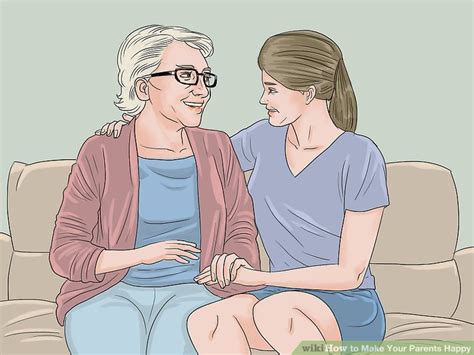 4 Ways To Make Your Parents Happy Wikihow