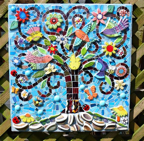Soldtree Of Life Mosaic Large Mosaic Art Tree Of Life Decor Mosaic