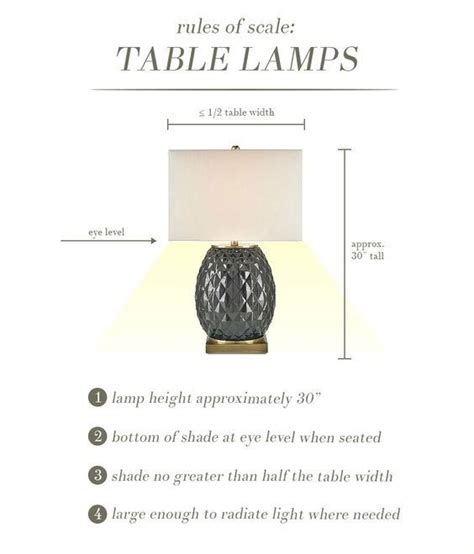 Lamp size, important thing or not? - Voguenest | Lamp, Bedside lamps