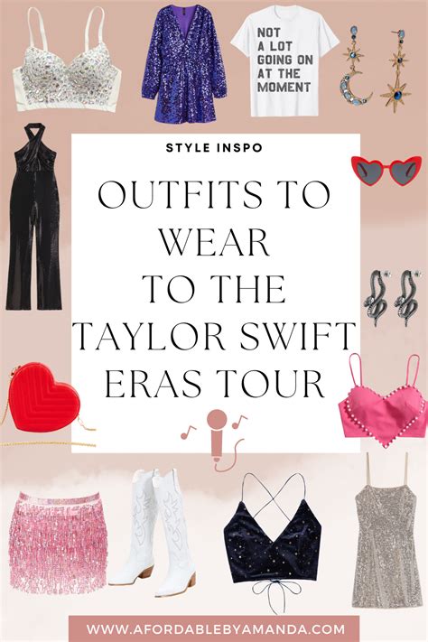 Outfits To Wear To The Taylor Swift Eras Tour Affordable By Amanda Taylor Swift Outfits