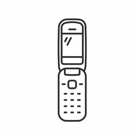 Call Conversation Flip Phone Old Phone Phone Text Telephone Icon