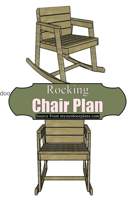27 Diy Rocking Chair Plans You Can Build Diyscraftsy