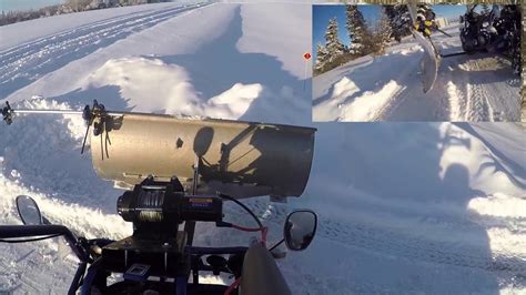 Go Kart 150 Snow Plow Youtube