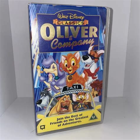 Oliver Company Walt Disney Classics Vhs Video Picclick My Xxx Hot Girl