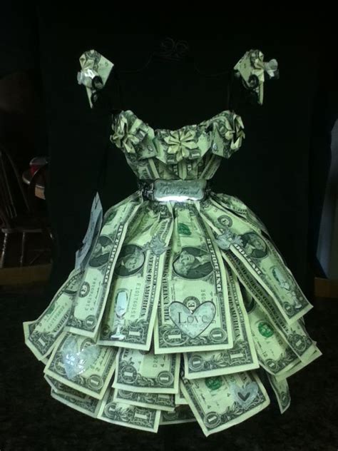 These gifts are just the beginning; A money wedding dress.... Great for any wedding | Wedding ...