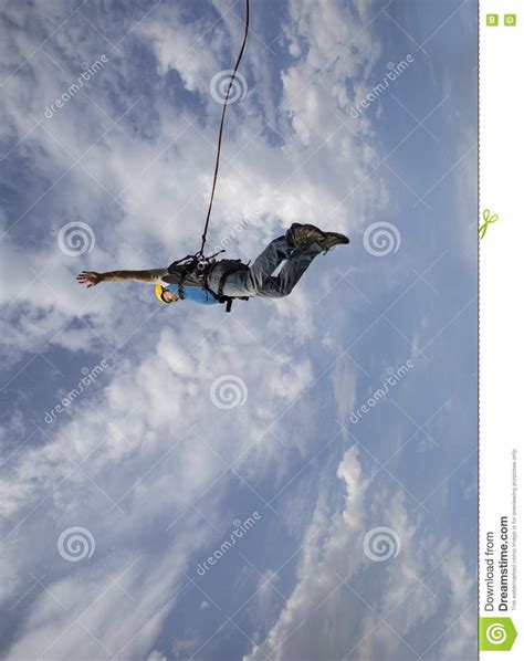 Jump Off A Cliff Stock Photo Image Of Extreme Challenge 76298450