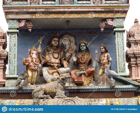 The Ancient Hindu Temple Colombo Sri Lanka Stock Photo Image Of