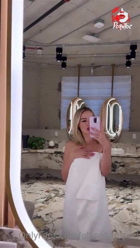 Elena Kamperi Nude Shower Tease Leaked Onlyfans Porn Video