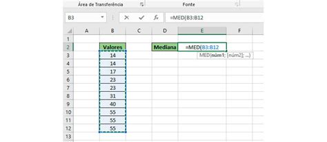 Como calcular média no Excel