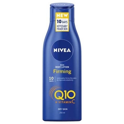 Nivea Q10 Vitamin C Firming Body Lotion For Dry Skin 250ml Justmylook