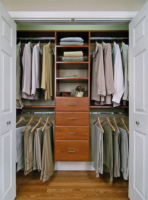 This closet rod doubled my available space in seconds. 20 Modern Closet Design Ideas - Decoration Love