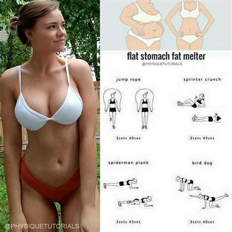 How To Get A Flat Stomach And Burn Fat Faster Follow Us
