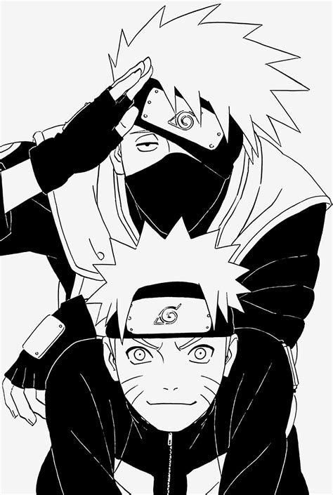 Imagem de naruto, kakashi, and anime | Naruto sketch, Naruto drawings