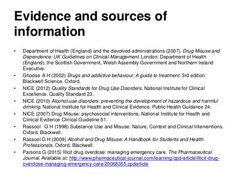 Evidence Based Guidelines For Responding To Acute Care And Support Ne
