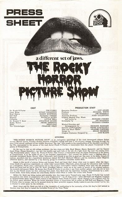 Rocky Horror Picture Show The The Film Poster Gallery