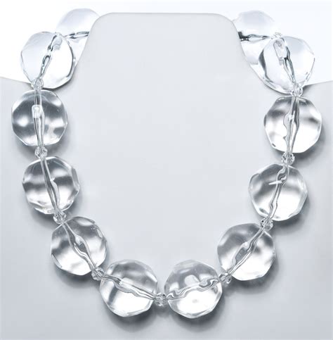 Lucite Ice Cube Necklace — Boyer New York