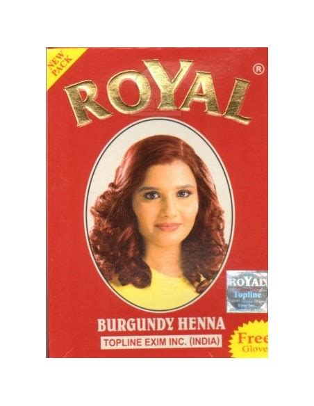 Henné Bourgogne Royal Burgundy Henna Herbal Base Powder Hair Dye