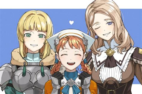 Ingrid Brandl Galatea Mercedes Von Martritz And Annette Fantine Dominic Fire Emblem And 2