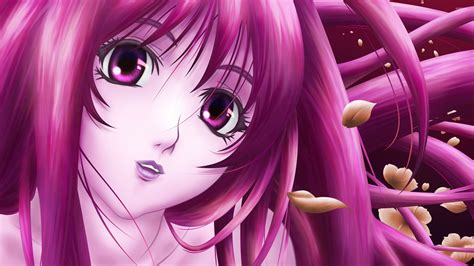 Perfect screen background display for desktop, iphone, pc, laptop, computer. Pink Anime Girl HD Wallpapers 22080 - Baltana