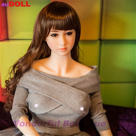Buy 165cm Solid Silicone Sex Dolls For Men With Metal Skeleton Anime Rubber