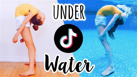 Recreating Viral Flexibility Tiktoks Underwater Youtube