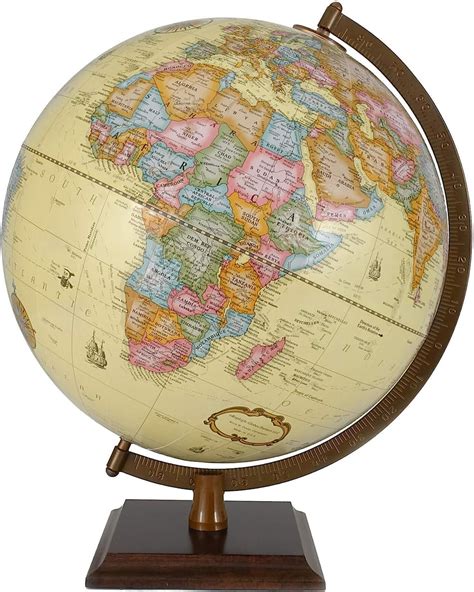 Buy The Bradley Antique 30cm Globe By Replogle The Chart And Map Shop