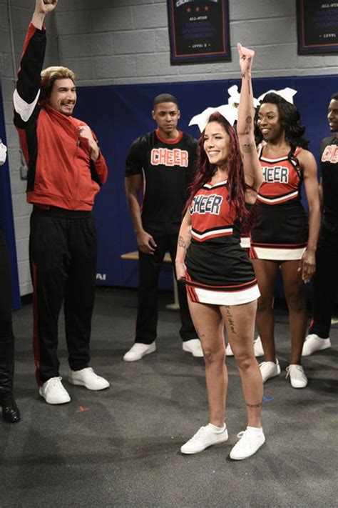 Snl Cheerleading Show Skit With Halsey Video Halsey Bikini