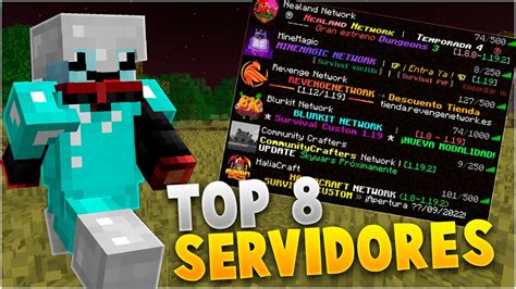 TOP 8 Mejores SERVIDORES Para Minecraft 1 19 Que Debes CONOCER Y