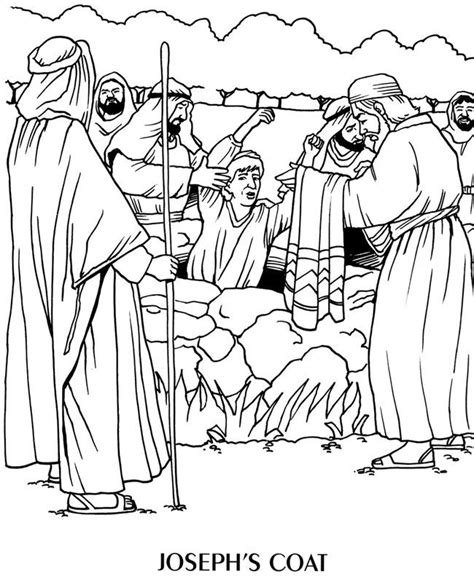Image Result For Free Joseph Forgives His Brothers Coloring Page
