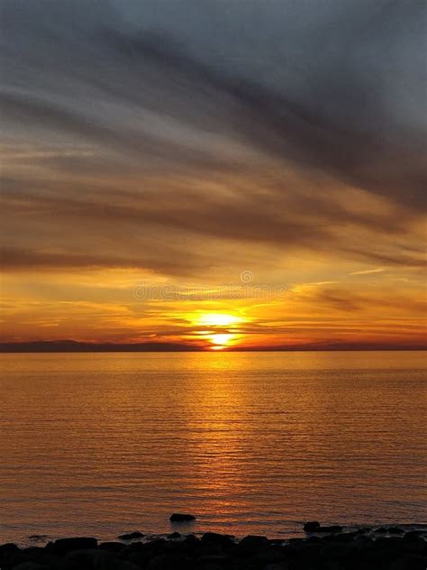 Baltic Beach Sunset Stock Photo Image Of Baltic Beautiful 117857156