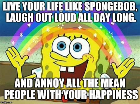 Spongebob Rainbow Meme Template Editor Foto Imagesee