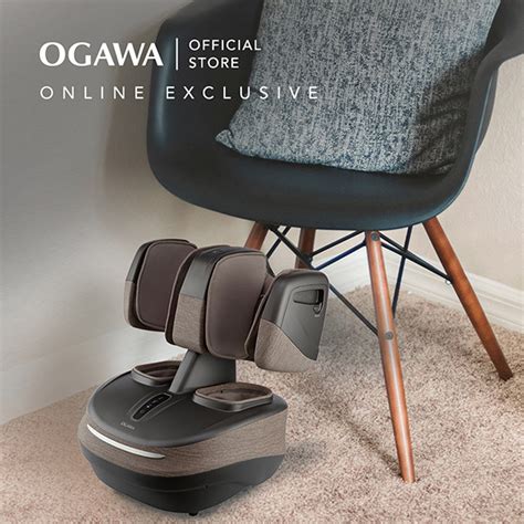Ogawa Omknee2 Detachable Foot And Knee Massager Ashgrey