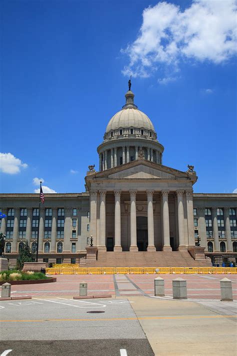 Oklahoma State Capitol Building Photograph By Frank Romeo Fine Art