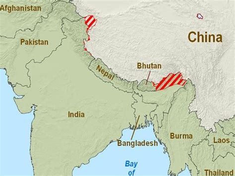 Geographical Map Of India And China United States Map