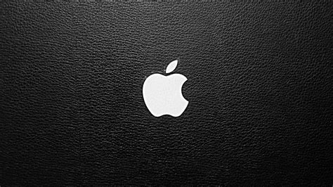 White Apple In Black Background Technology Hd Macbook Wallpapers Hd