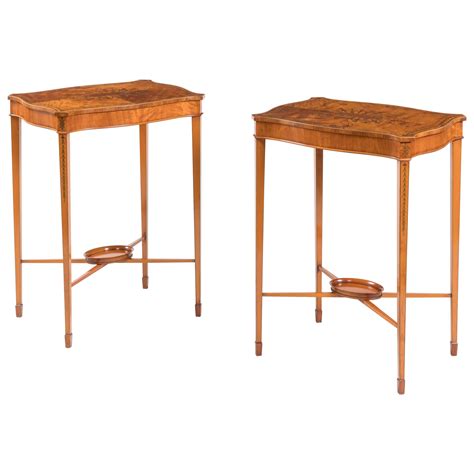 Pair of Antique Side Tables at 1stDibs