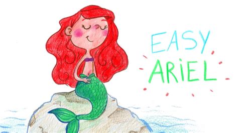 How to draw realistic fairies, draw a realistic fairy, step by step, drawing guide, by catlucker. HOW TO DRAW ARIEL (LITTLE MERMAID,EASY WAY) CUTE / COMMENT ...