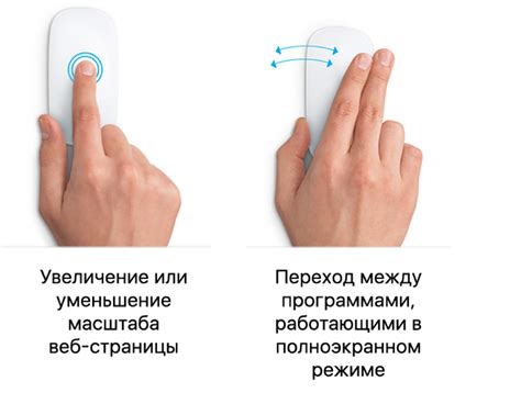 Использование жестов трекпада и мыши на Mac Служба поддержки Apple