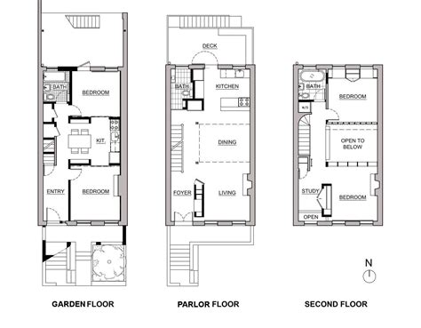 Row Houses Floor Plans House Decor Concept Ideas