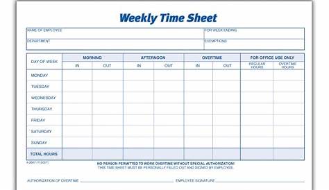 Monthly Timesheet Template | playbestonlinegames