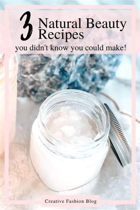 3 Diy Skin Care Products You Didnt Know You Could Make Creative