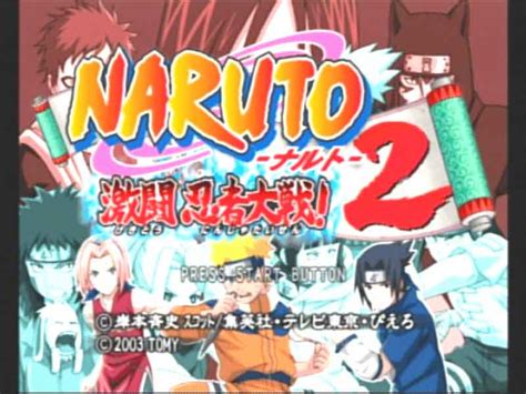 Chokocats Anime Video Games 2335 Naruto Nintendo Gamecube
