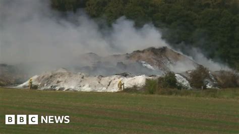 Rugeley Residents Angry Over Day Wood Fire Bbc News