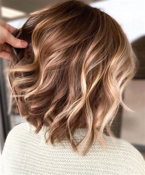 21 Stunning Examples Of Caramel Balayage Highlights Thick Wavy Hair