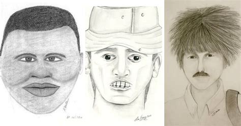 15 Of The Worst Police Sketches In Existence Thethings